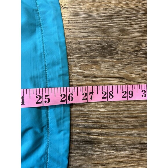 Mountain Hardwear Women's Rain Jacket Large Blue Dry Q Full Zip Hooded - Picture 13 of 13